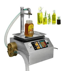 Efficient and Fast Automatic Gear Pump Weighing Honey Oil Glass Bottle Filling <b>Machine</b> - Product Image 1