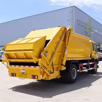 Camions à ordures écologiques, manuels, neufs, diesel, efficaces, pour le recyclage des déchets