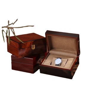 Boîte à montres en bois haut de gamme, boîte de rangement pour montres, support pour la vente en gros, personnalisation, boîte à montres avec logo personnalisé - Product Image 1