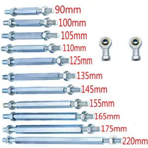M8转向拉杆套件接头球90/100/105/110/125/135毫米用于49cc电动迷你儿童ATV Go Kart越野车配件