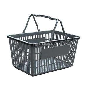 Cesto della <span class=keywords><strong>spesa</strong></span> di plastica 20 L <span class=keywords><strong>supermercato</strong></span> per <span class=keywords><strong>la</strong></span> vendita di ipermercati - Product Image 2