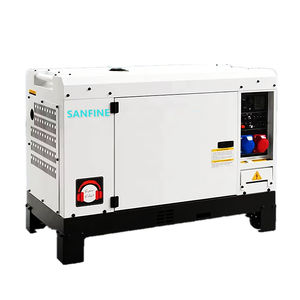 Generadores móviles grandes de cuatro cilindros, generador diésel de gasolina de combustible dual, conjunto generador de caja de bajo ruido silencioso, alternador de dínamo - Product Image 1