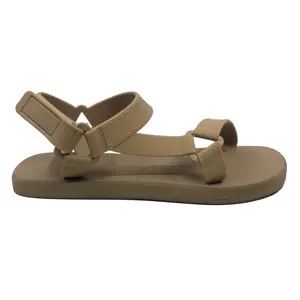 थोक गर्मियों में आउटडोर पीई चप्पल उच्च गुणवत्ता समायोज्य समुद्र तट महिला सैंडल फ्लैट जूते