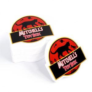 Autocollant découpé sur mesure en vinyle résistant aux UV et imperméable, auto-adhésif, pour personnalisation de bouteille d'eau, ordinateur portable, cadeau - Product Image 4