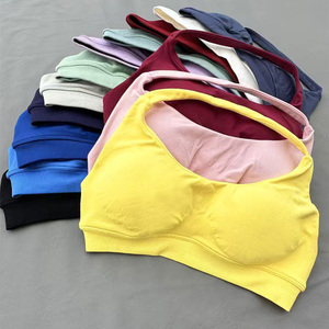 Conjuntos Deportivos Personalizados al por Mayor, Conjuntos de Yoga Transpirables de Secado Rápido y Alta Elasticidad <span class=keywords><strong>en</strong></span> Color Sólido para Entrenamiento y Running - Product Image 6