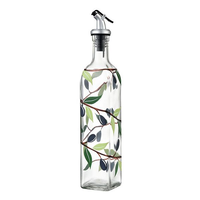 Shanghai vente en gros d'huile de cuisson pour cuisine sauce soja et vinaigre assaisonnement vinaigrette distributeur de cruet pour bouteilles en verre