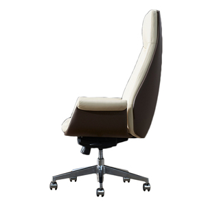 Foshan manufacturer luxury ergonomic office chair price executive chairs leather genuine - Product Image 3