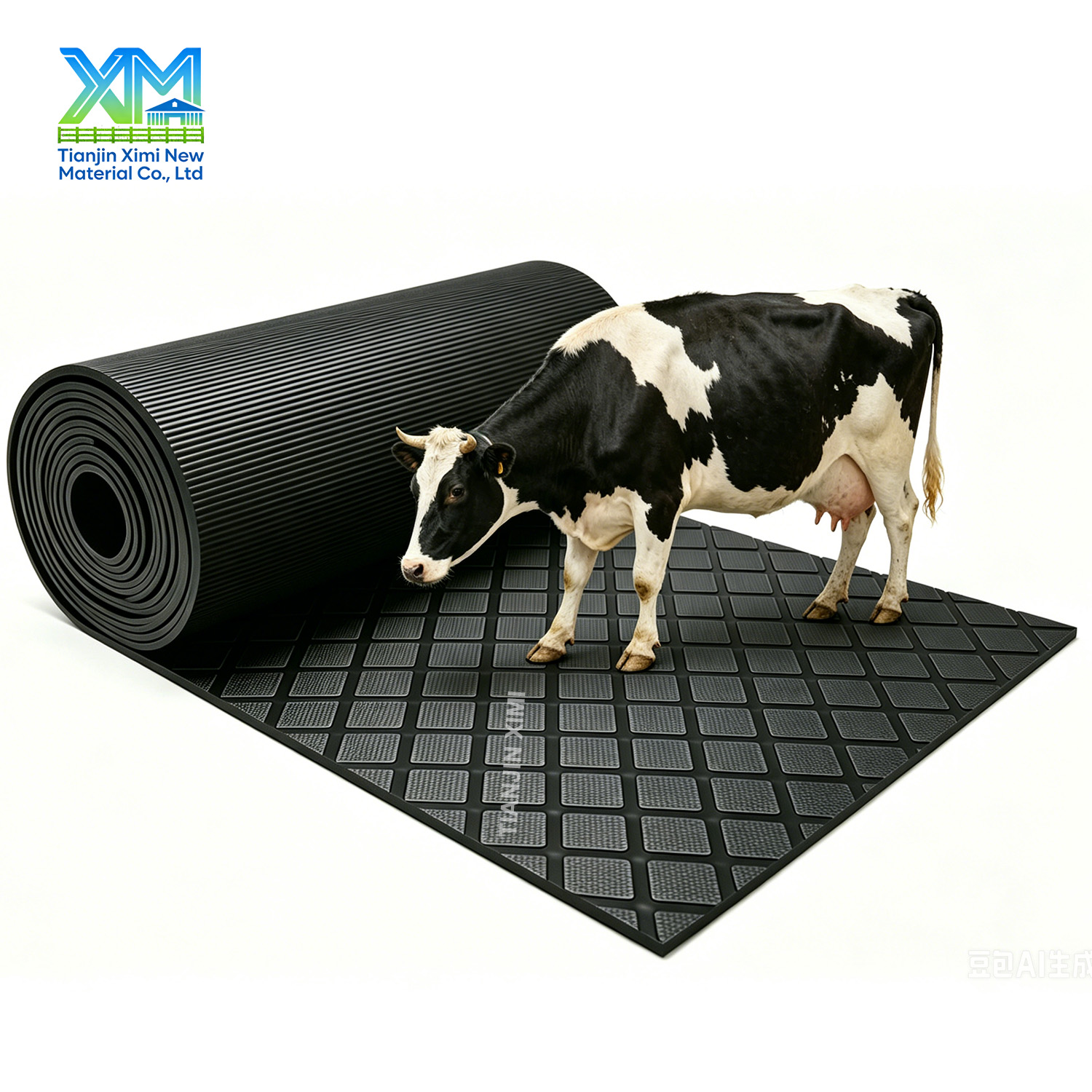 Alfombra De Goma SBR 120cm Ancho – Protector Antideslizante Para Garaje, Taller O Sótano (Rollos 3mm)