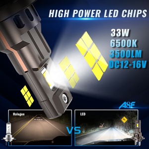 Đèn pha ô tô LED <span class=keywords><strong>H7</strong></span> chất lượng cao, chứng nhận E-mark, thiết kế 1:1, CANBUS, lắp đặt dễ dàng, tương thích với Accord, mới, H4 9005 H11 - Product Image 4