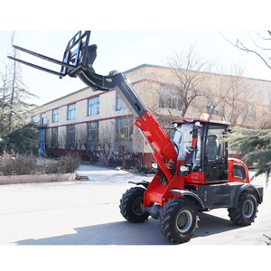 Chargeuse sur pneus télescopique compacte de 1500 kg, chargeuse frontale articulée pour l'agriculture et la construction ER1500 - Product Image 6