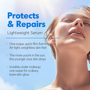 Suero Facial Enzimático Coreano para <span class=keywords><strong>el</strong></span> Cuidado de la Piel, SPF 50 PA, Protección Solar Aislante UV, Reparador con Ácido Hialurónico, Iluminador - Product Image 6