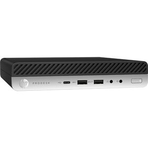 Pour PC de bureau ProDesk 600 G4 Mini, écran FHD RGB 24 pouces, processeur Intel Core I5-8500T, 8 Go de RAM, SSD 256 Go, prise USB-US, utilisation professionnelle, Windows 11 - Product Image 3