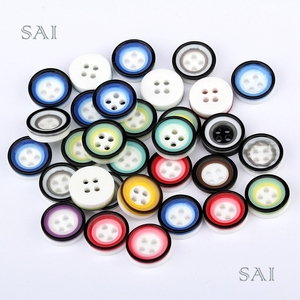 Nút Màu Nhựa Resin Bán Chạy <span class=keywords><strong>20</strong></span> L Phong Cách Mới 2023 Nút 4 Lỗ Gắn Ngoại Quan Tròn - Product Image 4