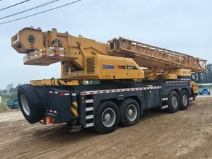 Grúa sobre orugas usada XCT80L5 90Ton 2018, contrapeso de 13,7 toneladas, pluma telescópica de 65,5 M, caja de cambios de Motor de superficie de carretera completa - Product Image 4