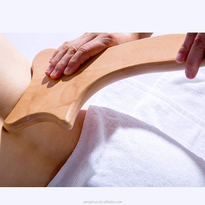 De madera de gua sha herramientas Anti celulitis de la terapia de drenaje linfático paleta Gua Sha de masaje suave tejido terapia - Product Image 4