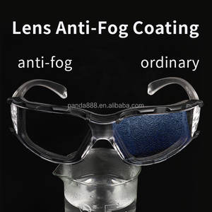 نظارات واقية رياضية مضادة للضباب من البولي كربونات لحماية العينين للاستخدام في الألعاب الهوائية والبناء، طراز هانتو HT2013، بيع مباشر من المصنع - Product Image 2