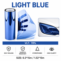 Film Lampu Depan Mobil Factory Nanotek TPU PPF Self Healing Anti Gores Berubah Warna Anti UV 7.5mil Anti-Kuning Air Release
