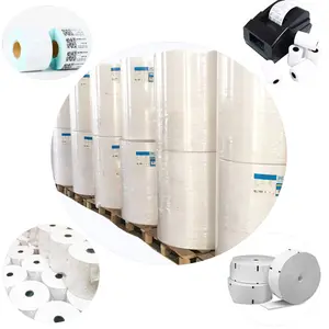 Paper Thermal Paper Roll Cutting Machine 636mm Thermal Paper Jumbo Roll For Atm Printer