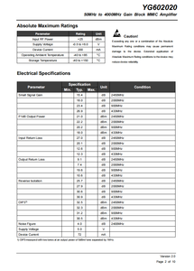 Bộ khuếch đại IC 50MHz đến 4Ghz 50MHz đến 4000MHz tăng khối Bộ khuếch đại mmic sbb5089 AH1-G hmc481 sky65162 sky65015 skyworks yg602020 - Product Image 3