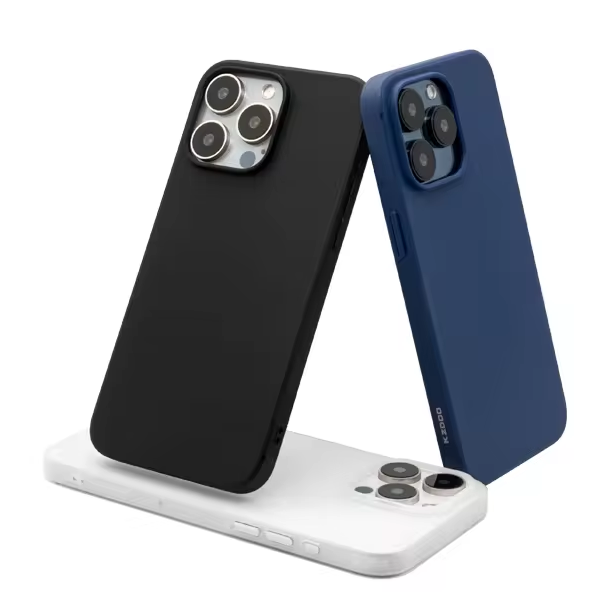 2023 KZDOO Q Series the Scrub Is Soft and Comfortable TPU Ultrathin Phone Cover for iphone 15 14 13 12 11 X Pro Max
