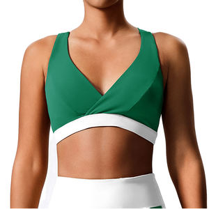 Conjunto de Yoga Moderno para Mujer, Diseño Sólido, Cintura Elástica, Material Transpirable y Elástico, Cintura Alta, Logotipo Frontal, Pantalones Cortos a Juego - Product Image 1