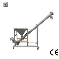 Convoyeur à vis fermé haute capacité FKJX FKLS-108, résistant à l'abrasion et au feu, conception inclinée pour la poudre de carbonate de calcium