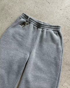 Calças de Moletom de Perna Larga em French Terry Pesado para Homens, Calças Baggy com Capuz, Personalização de Impressão em Lavagem Ácida - Product Image 5