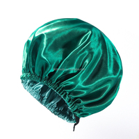 40cm Super Confortable Double Couche Réversible Ajustable extra Large Satin Bonnets