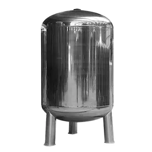 Tanque de acero inoxidable de 0,5 ~ 100tph, purificador de agua Industrial para tratamiento de agua potable, filtro de ganensand de manganeso