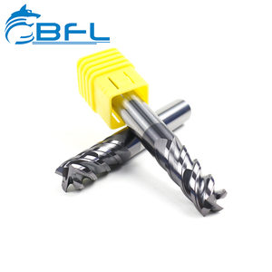 BFL New Design 4 Flute Flat Square Milling Cutter Carbide End Mill Fresa For Stainless Steel High Hardness Metal - Product Image 3