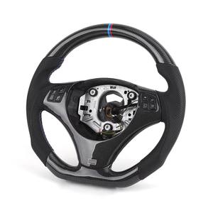 Pour BMW M E70 E71 E90 Volant personnalisé en fibre de carbone Cadre en carbone Série E - Product Image 1