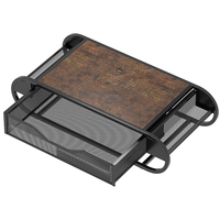 Étagère de rangement pliable multifonctionnelle en acier inoxydable durable pour la vaisselle et les bols, pour une utilisation en cuisine