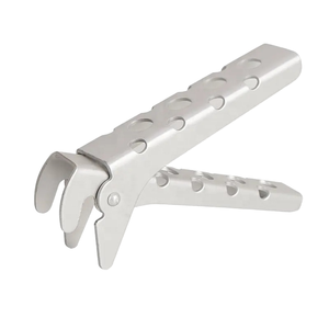 Pince à pot en aluminium, outil multifonctionnel pour le camping en plein air, pince anti-brûlure pour la cuisine, pince à main portable pour barbecue, ustensile de pique-nique, 1 pièce - Product Image 1