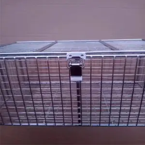 Direct Supplier Multiple Use Stainless Steel Ultrasonic Cleaning and Washing Mesh Custo