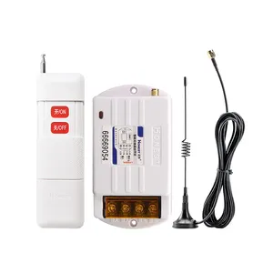 110V 220V Remote Control Switch 40Amini 1 Way Fan and Light Remote Control Switch Long Distance Remote Control Switch