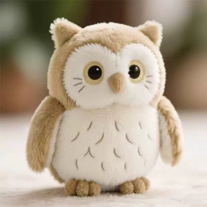 Mềm Màu Xám Tuyết Owl Đồ Chơi Sang Trọng <span class=keywords><strong>Mini</strong></span> Thú Nhồi Bông Với Lưới Lót Cho Kỳ Nghỉ Đám Cưới Sinh Nhật Đảng Trang Trí Nội Thất Và Quà - Product Image 2
