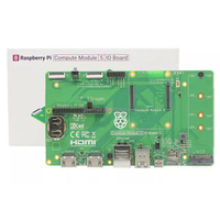 Raspberry Pi Compute Module 5 IO Board 40-PIN GPIO Header RJ45 PoE + HAT + Original Nuevo Raspberry Pi CM5 Placas de salida de entrada