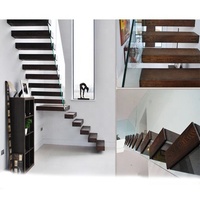 304 DAIYA yiya — marches d'intérieur en acier inoxydable, jouet en verre, bois sculpté flottant sculpté