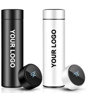 Bouteille d'eau isotherme intelligente personnalisée avec logo imprimé pour promotion, activité d'entreprise, cadeau d'affaires - Product Image 1