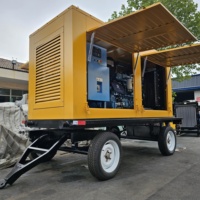 Générateur diesel portable 375 KVA 300 KW 50/60 Hz avec moteur Weichai, insonorisé, triphasé, avec auvent de protection contre la pluie, certifié CE, ATS