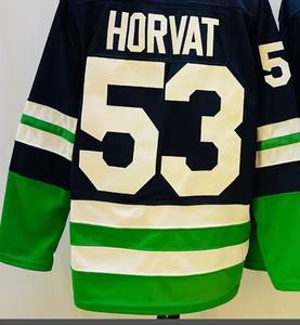 OEM Personnalisé Noir Mesh Hockey Sur Glace Maillot Cheer Flag Design Polyester Pratique Set avec Sublimation Broderie - Product Image 4