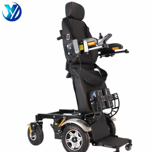 Fauteuil roulant électrique à commande à distance avec excellent amortissement des chocs, inclinable et avec rehausseur de jambe, idéal pour les longs trajets - Product Image 1