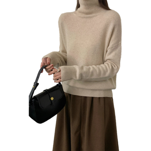 <span class=keywords><strong>Prix</strong></span> d'usine <span class=keywords><strong>Pull</strong></span> à col rond en cachemire tricoté à manches longues pour femmes <span class=keywords><strong>Pull</strong></span> à tricoter en cachemire - Product Image 5