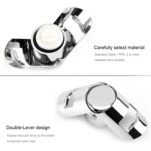 <span class=keywords><strong>Bouchon</strong></span> de vin mousseux personnalisé individuel garder plus longtemps frais bouteille scellant <span class=keywords><strong>bouchon</strong></span> en acier inoxydable <span class=keywords><strong>bouchon</strong></span> de bouteille en liège champagne - Product Image 5
