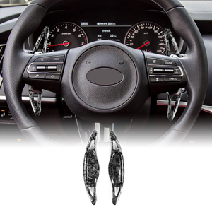 Pour KIA Stinger hayon Van <span class=keywords><strong>CK</strong></span> K8 GT S GTS GT2 GT + 2018-2023 volant de voiture ABS avec garniture de manette de vitesse d'extension de changement de palette - Product Image 6