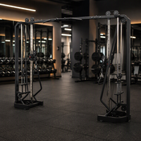 Équipement de musculation professionnel, équipement de fitness commercial, machine de musculation multifonctionnelle réglable pour l'entraînement en croisé