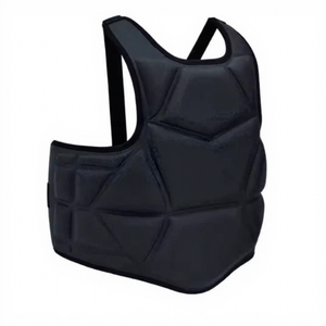 Protège-poitrine en cuir personnalisé avec logo pour la boxe, les arts martiaux mixtes (MMA), le taekwondo, entraînement, protection corporelle, protection anti-dérapante en mousse pour le ventre - Product Image 3