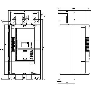 Arrancador de Motor 3RW5143-1XC14, Unidad de Control de Motor Industrial para Equipos de Automatización - Product Image 2