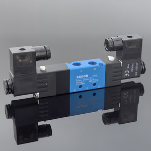 Válvula Solenoide Baocn de 3 Posiciones y 5 Vías 4V230D 06 AC220V, Válvula de Control Neumática para Sistemas de Aire - Product Image 1