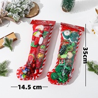 Lot de 15 jouets interactifs pour chats, personnalisables, en peluche rouge et verte, avec boule de catnip et souris, pour Noël
